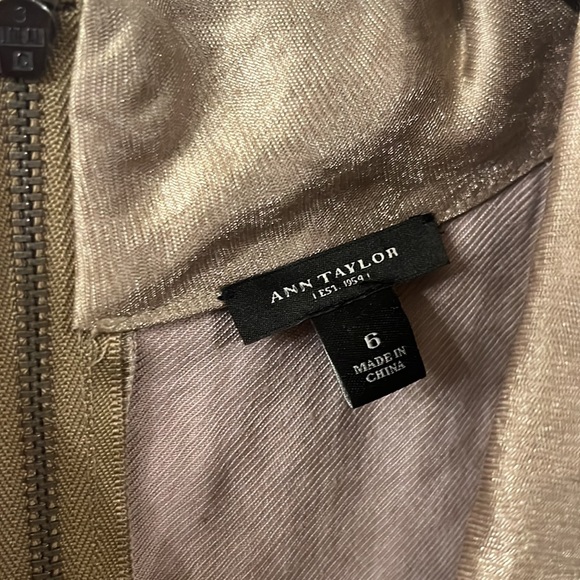 ANN TAYLOR COWL NECK BLOUSE SIZE 6 - Picture 2 of 5